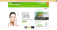 Desktop Screenshot of herbalife.dk