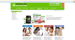 Desktop Screenshot of produkty.herbalife.cz