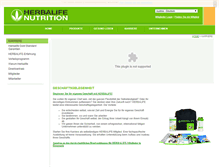 Tablet Screenshot of karriere.herbalife.at