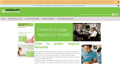 Desktop Screenshot of negocio.herbalife.es