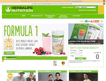 Tablet Screenshot of herbalife.be