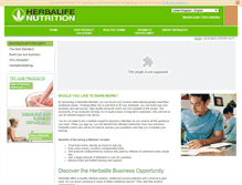 Tablet Screenshot of businessopportunity.herbalife.co.uk