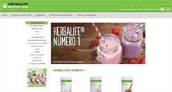 Desktop Screenshot of productos.herbalife.com.mx