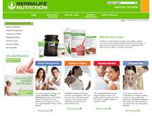 Tablet Screenshot of products.herbalife.ie