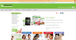 Desktop Screenshot of prodotti.herbalife.it