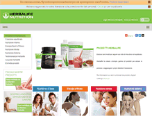 Tablet Screenshot of prodotti.herbalife.it