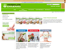 Tablet Screenshot of produkter.herbalife.dk