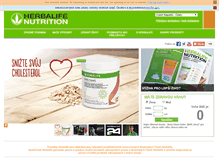 Tablet Screenshot of herbalife.cz