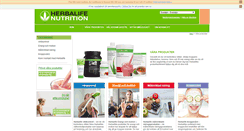 Desktop Screenshot of produkter.herbalife.se