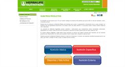 Desktop Screenshot of productos.herbalife.com.do
