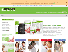 Tablet Screenshot of productos.herbalife.es