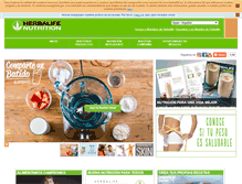 Tablet Screenshot of herbalife.es