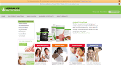 Desktop Screenshot of products.herbalife.co.uk