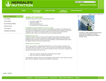 Tablet Screenshot of company.herbalife.ie